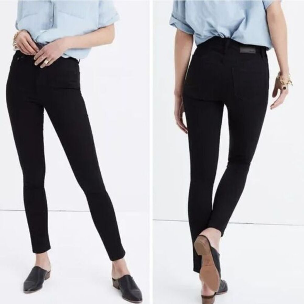 NEW Madewell 10" High-Rise Skinny Jeans in‎ Carbondale Wash, 24